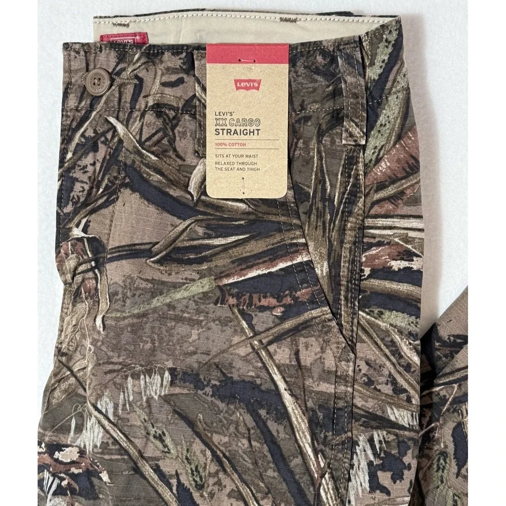 Levi's Men's XX Cargo Straight Leg‎ Relaxed Fit 100% Cotton Pants US Size 29x32